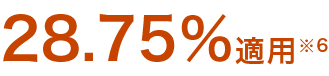 28.75％適用注釈6