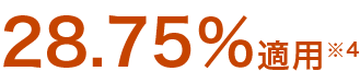 28.75％適用注釈4